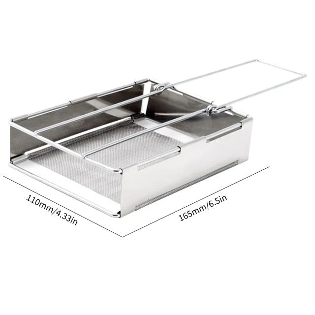 Devako skladací drevený varič z nehrdzavejúcej ocele