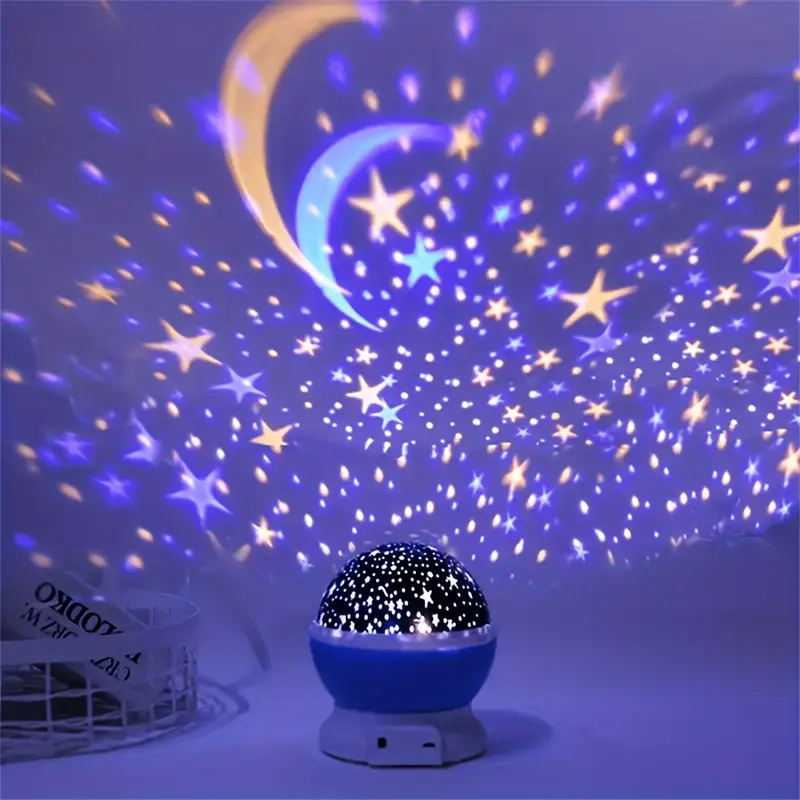 Projektor hviezd Nočná lampa - Luna
