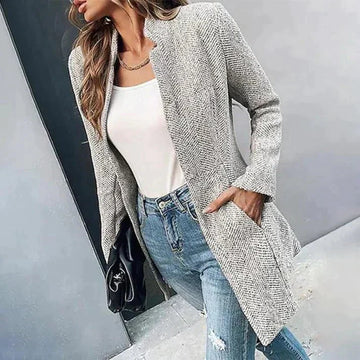 Lia | Vintage Jacke mit langen Ärmeln