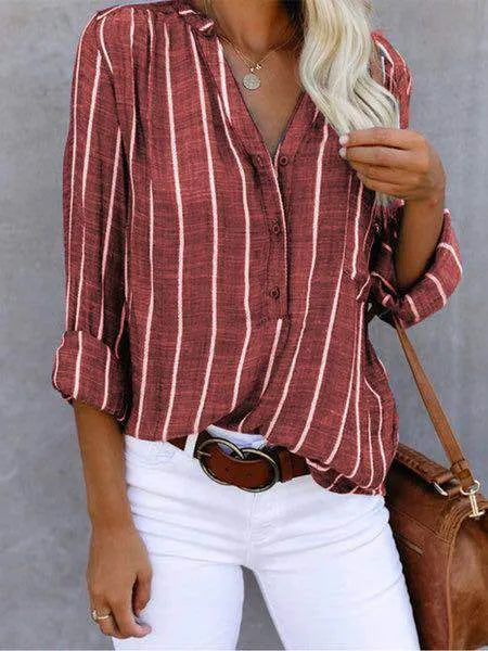 Lina – Stilvolle Frühlingsbluse mit Raffiniertem Design