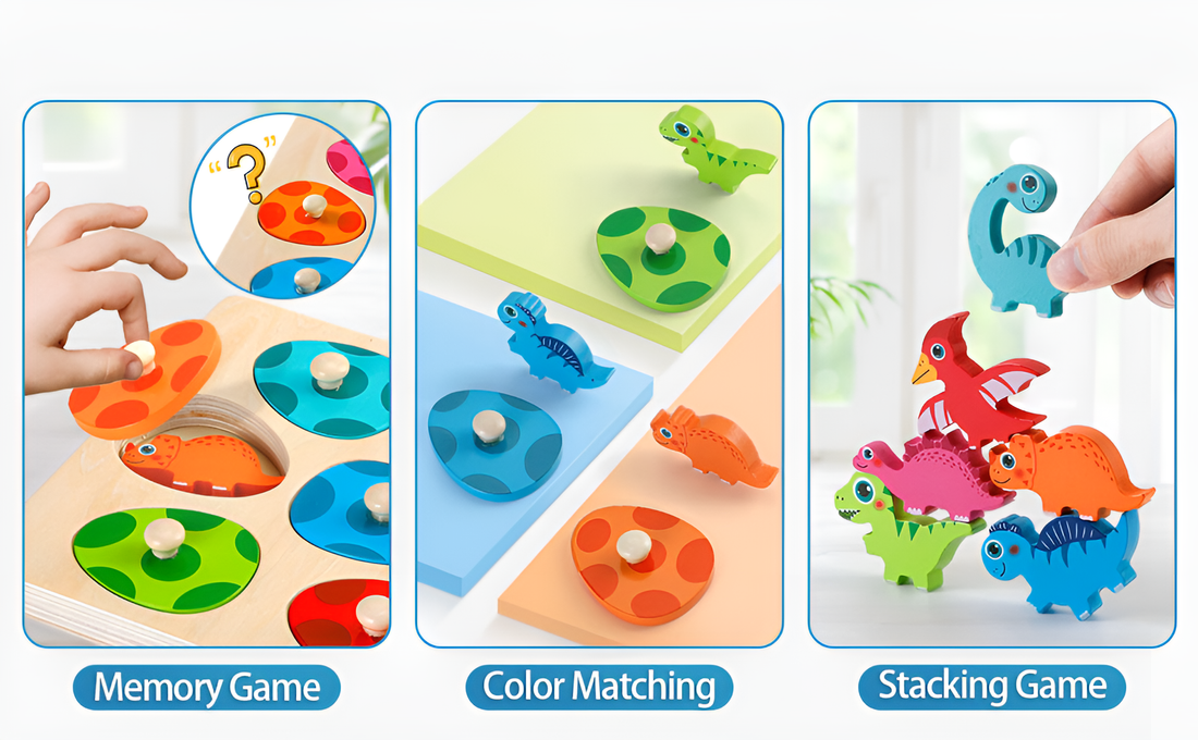 Dino Eggs Puzzle - Objavte radosť z učenia