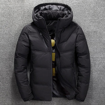 Extra warme Winterjacke mit Kapuze - Kartier