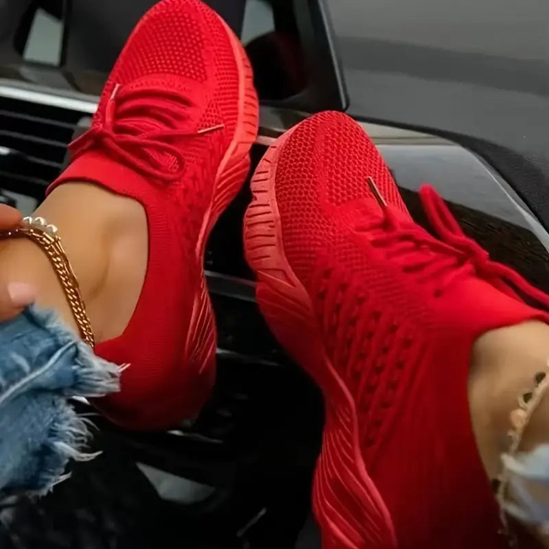 Sieťované tenisky pre ženy - Evie