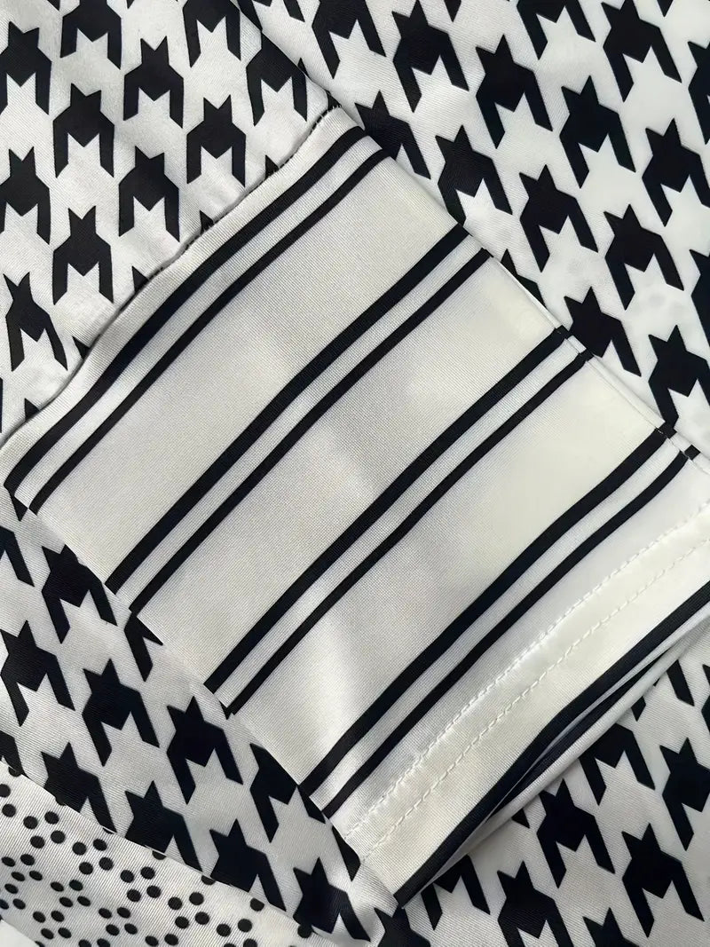 Fara | Pletený sveter s kohútím vzorom pre nadčasový vzhľad