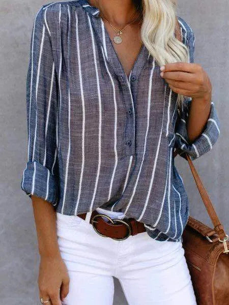 Lina – Stilvolle Frühlingsbluse mit Raffiniertem Design