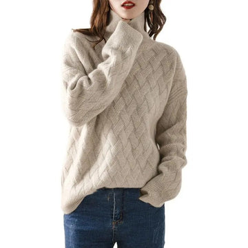 Isabella Luxe kashmir-pullover til kvinder | Blød, varm & tidløs stil