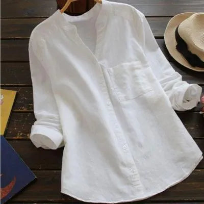 Camicia Devako in misto lino-cotone di Devako Flynn