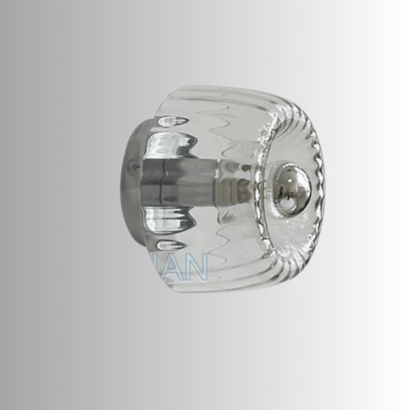 škandinávska Bauhaus nástenná lampa - severský lesk