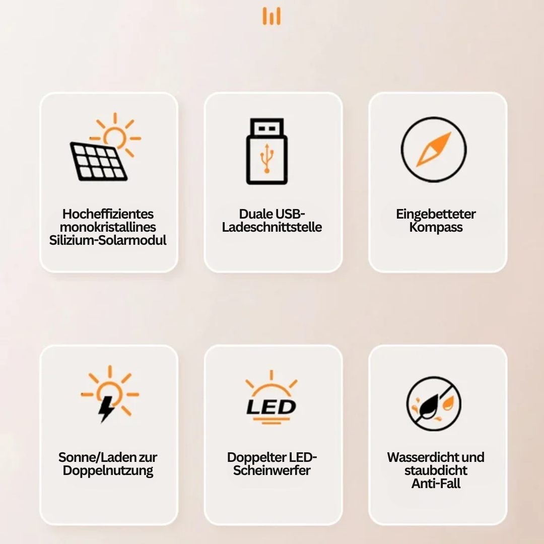 Solárna powerbanka s baterkou – SolarCharge Pro