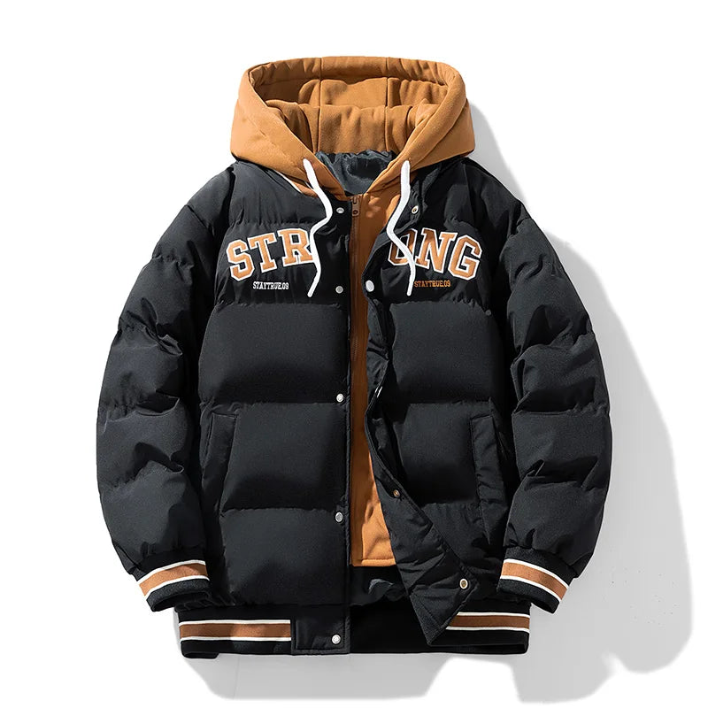 Japanische Dicke Fleece Winterjacke: Wärme & Stil für kalte Wintertage