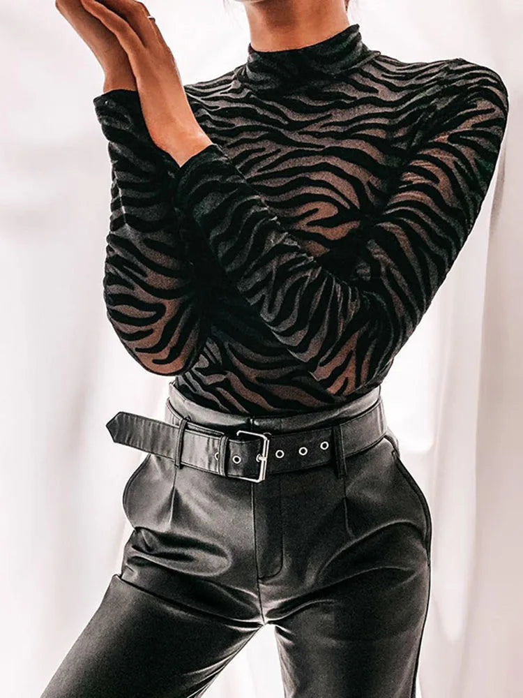 Body elegante in rete da donna – Perfetto per feste e notti di stile