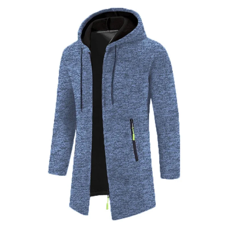 Winter Reißverschluss Hoodie für Männer | Wärme und Stil für winterliche Tage