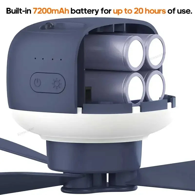 Multifunkčný vonkajší ventilátor – chladenie na cestách