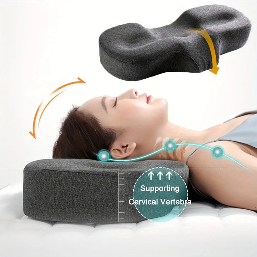 Superjemný vankúš na krk – ergonomické pohodlie pre oddychujúci spánok