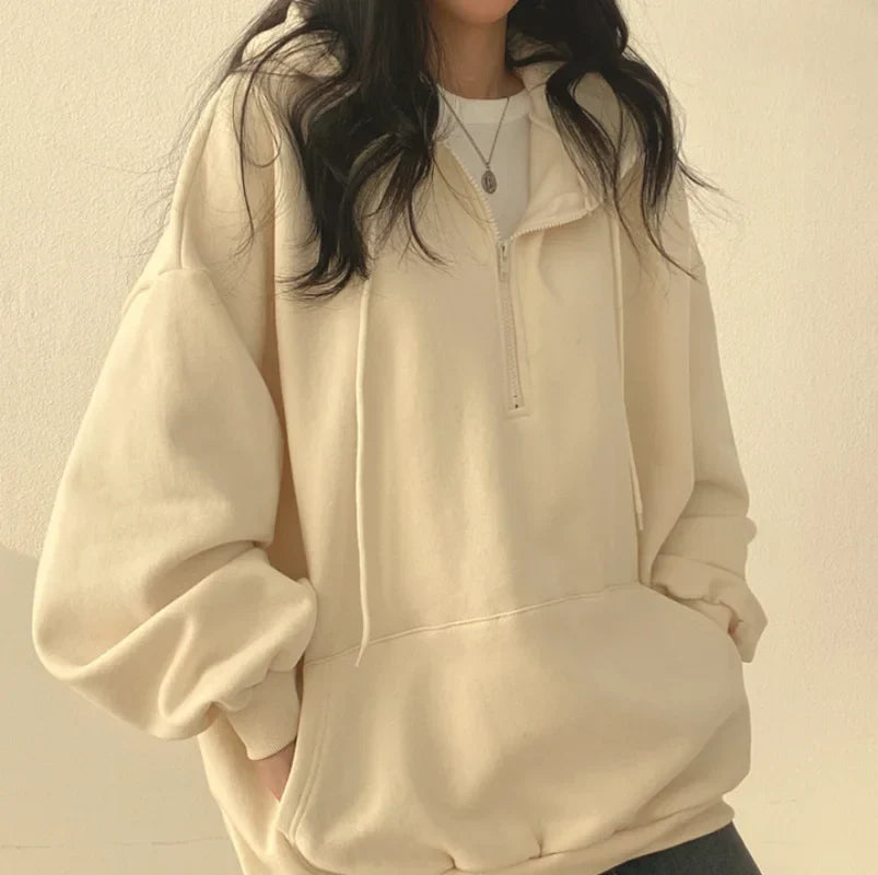 Trendy Harajuku Hoodie für Damen | Komfort und Stil in einem Look