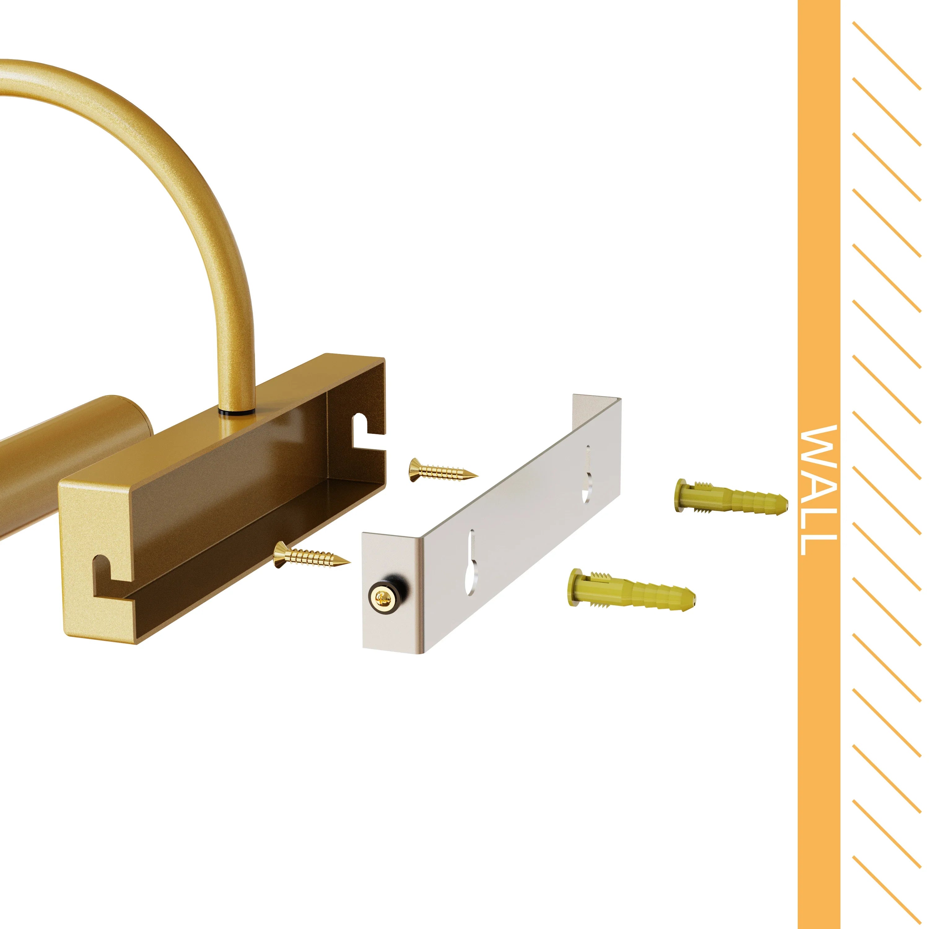 Bezdrôtová umelá svetelná lampa – Perfektné osvetlenie pre vaše obrazy