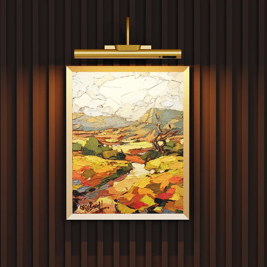 Bezdrôtová umelá svetelná lampa – Perfektné osvetlenie pre vaše obrazy