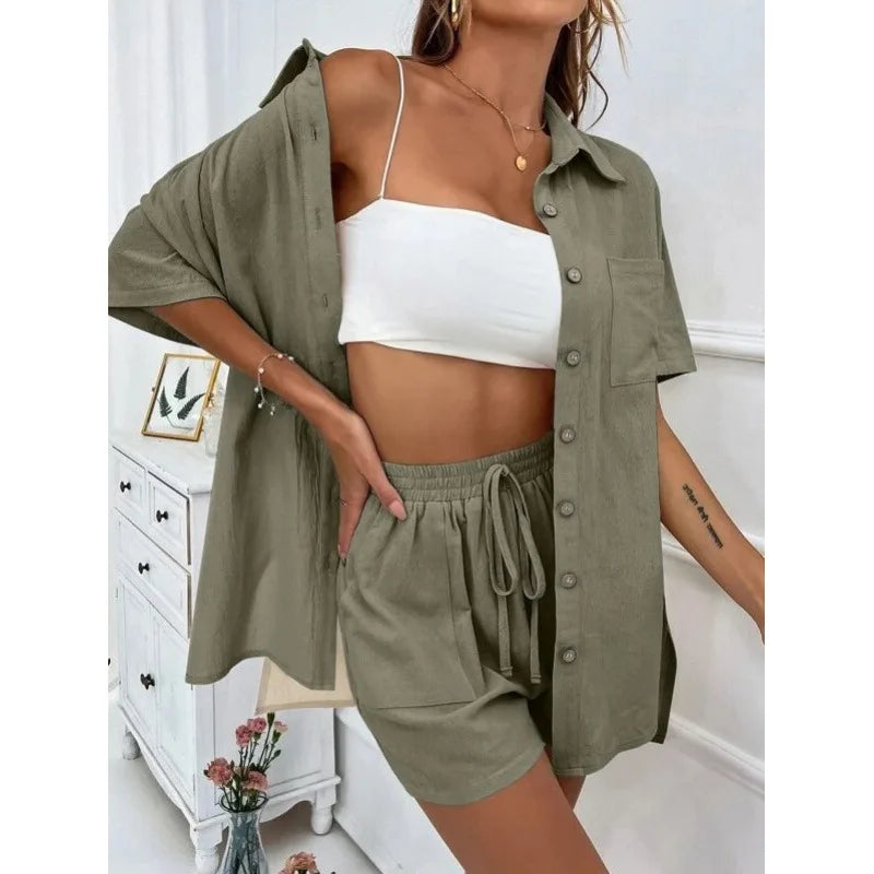 Sommer set due pezzi | leggero, elegante e perfetto per le giornate calde