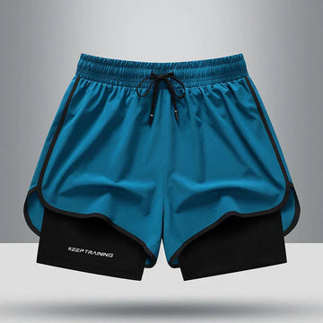 Pantaloncini sportivi in seta ghiaccio da uomo: leggeri e traspiranti per allenamenti estivi