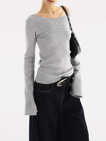 Schicke Off-Shoulder-Pullover für Frauen | Stilvolle und Bequeme Herbstmode