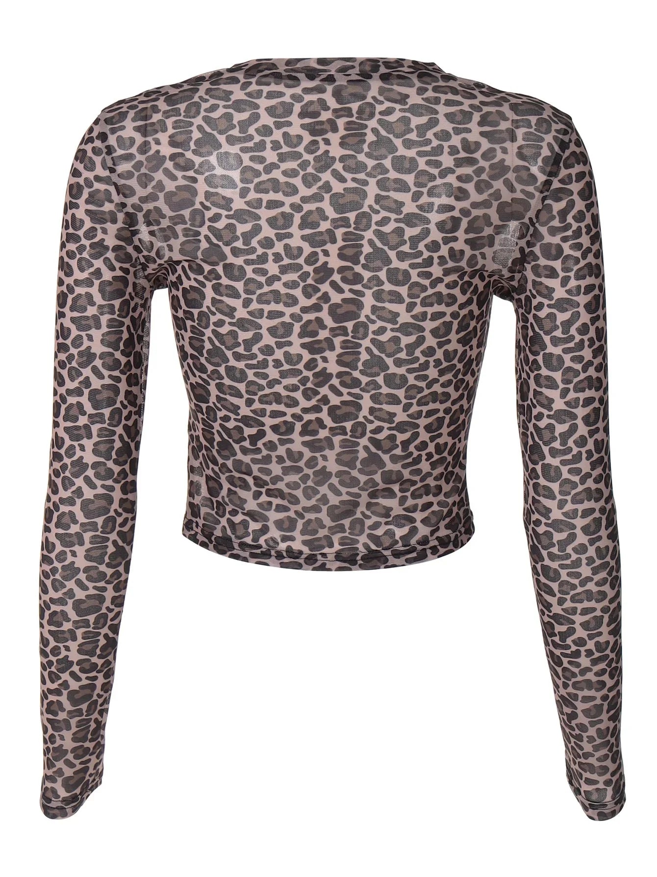 Camicetta da festa leopardata elegante – Look appariscente per notti indimenticabili