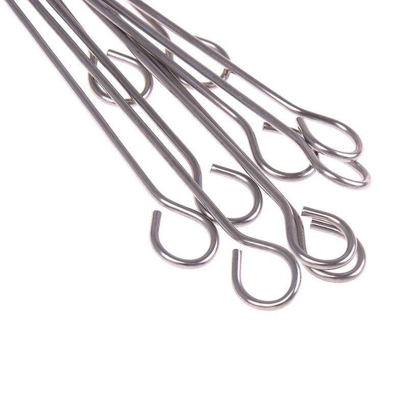 Vonkajšie nerezové grilovacie špízy – Perfektné pre bezstresové grilovanie