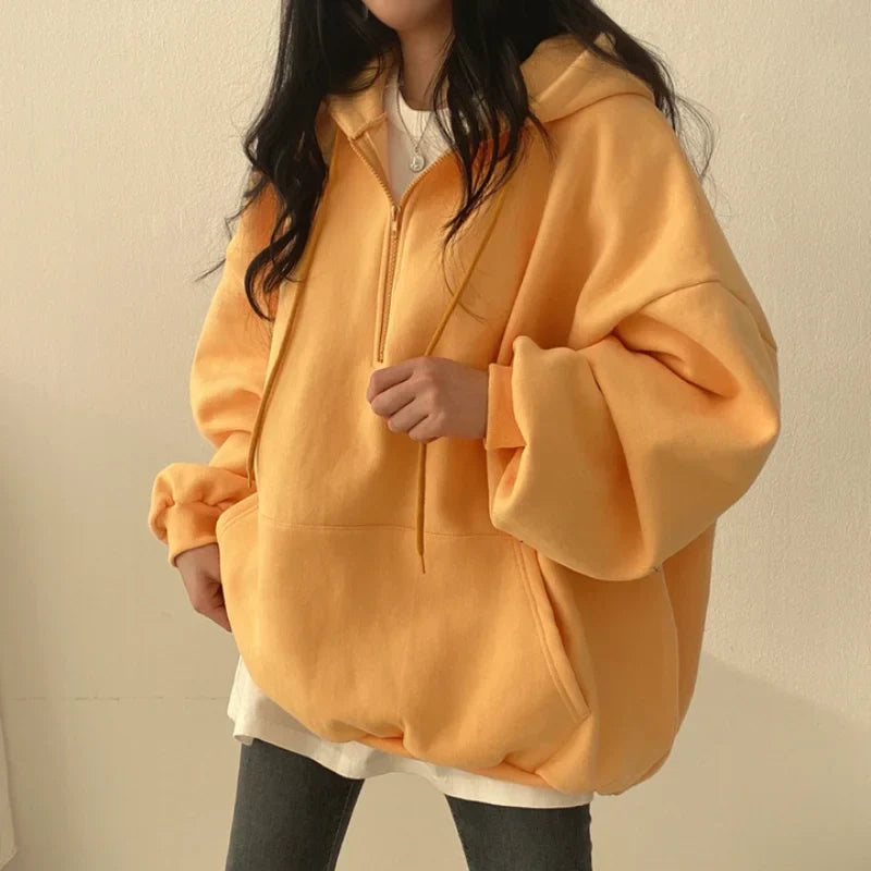 Trendy Harajuku Hoodie für Damen | Komfort und Stil in einem Look