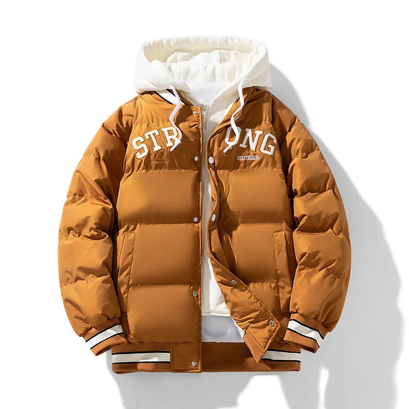 Japanische Dicke Fleece Winterjacke: Wärme & Stil für kalte Wintertage