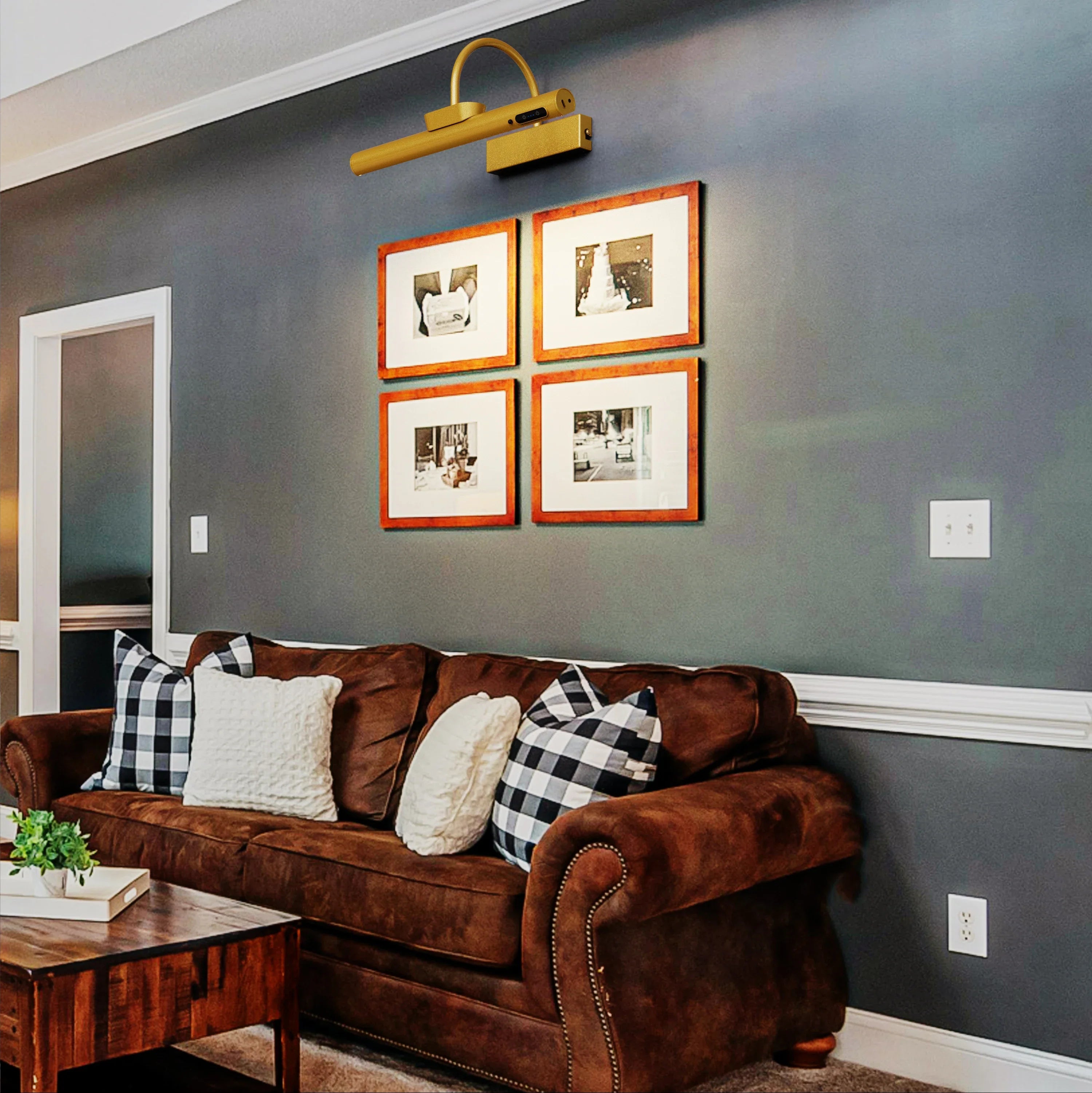 Bezdrôtová umelá svetelná lampa – Perfektné osvetlenie pre vaše obrazy