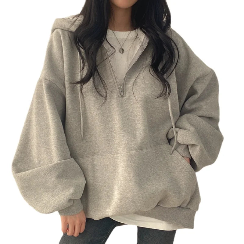 Trendy Harajuku Hoodie für Damen | Komfort und Stil in einem Look