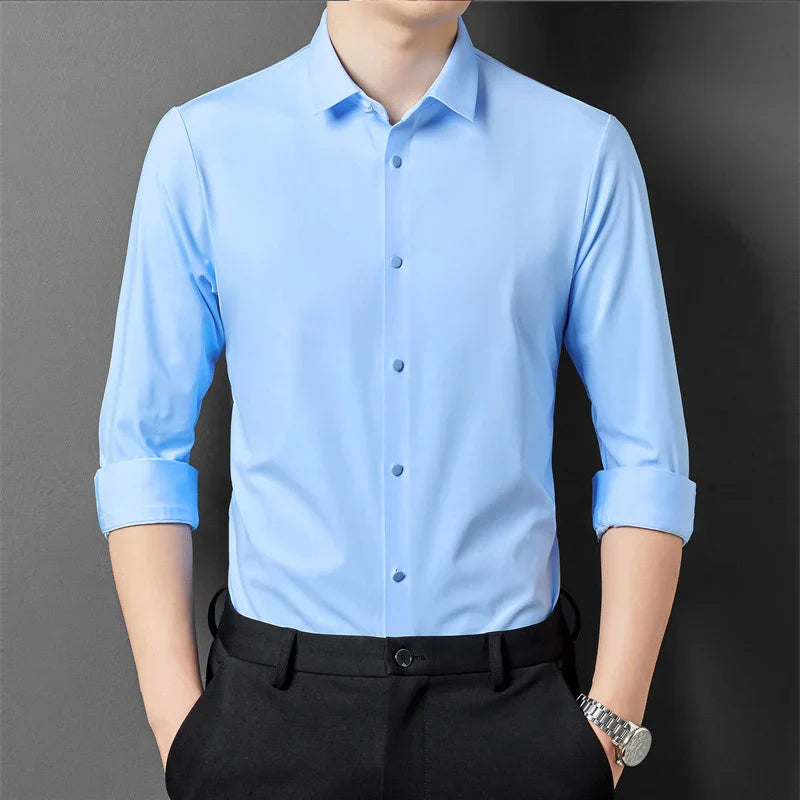 Camicie Slim Fit Comode | Design Elegante ed Elastico