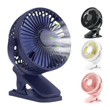 Kompakter USB-Tischventilator – Leise Abkühlung für den Schreibtisch