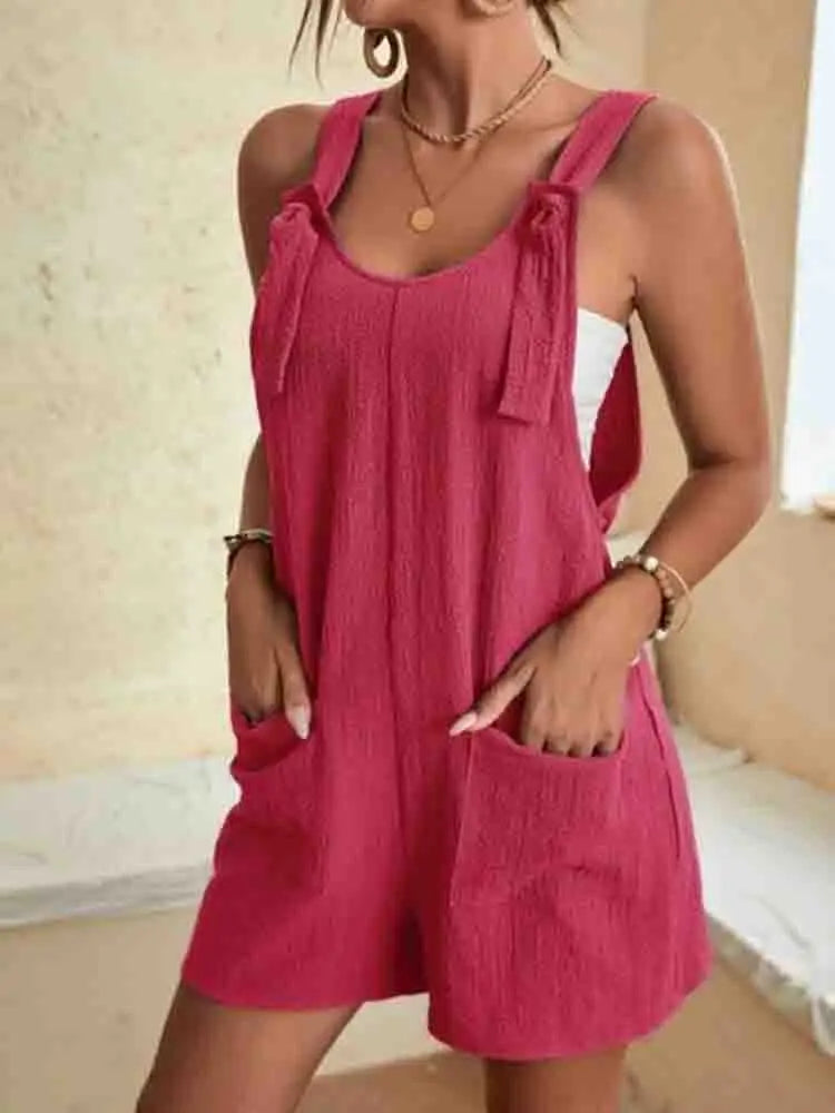 Sommer Damen Jumpsuit mit Taschen | Komfort und Stil in einem Outfit