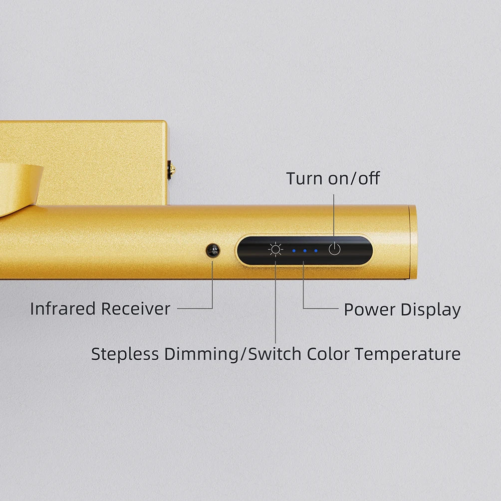 Bezdrôtová umelá svetelná lampa – Perfektné osvetlenie pre vaše obrazy