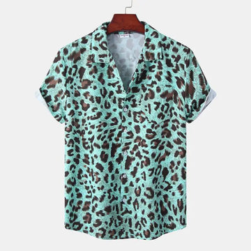 Camicia leggera leopardata – Compagno di stile estivo per lei e lui