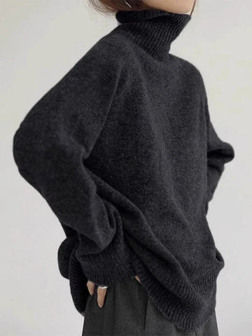 Warmer Dicken Damenpullover für den Winter | Bequem und Stylisch in der Kälte