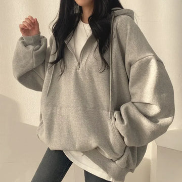 Trendy Harajuku Hoodie für Damen | Komfort und Stil in einem Look