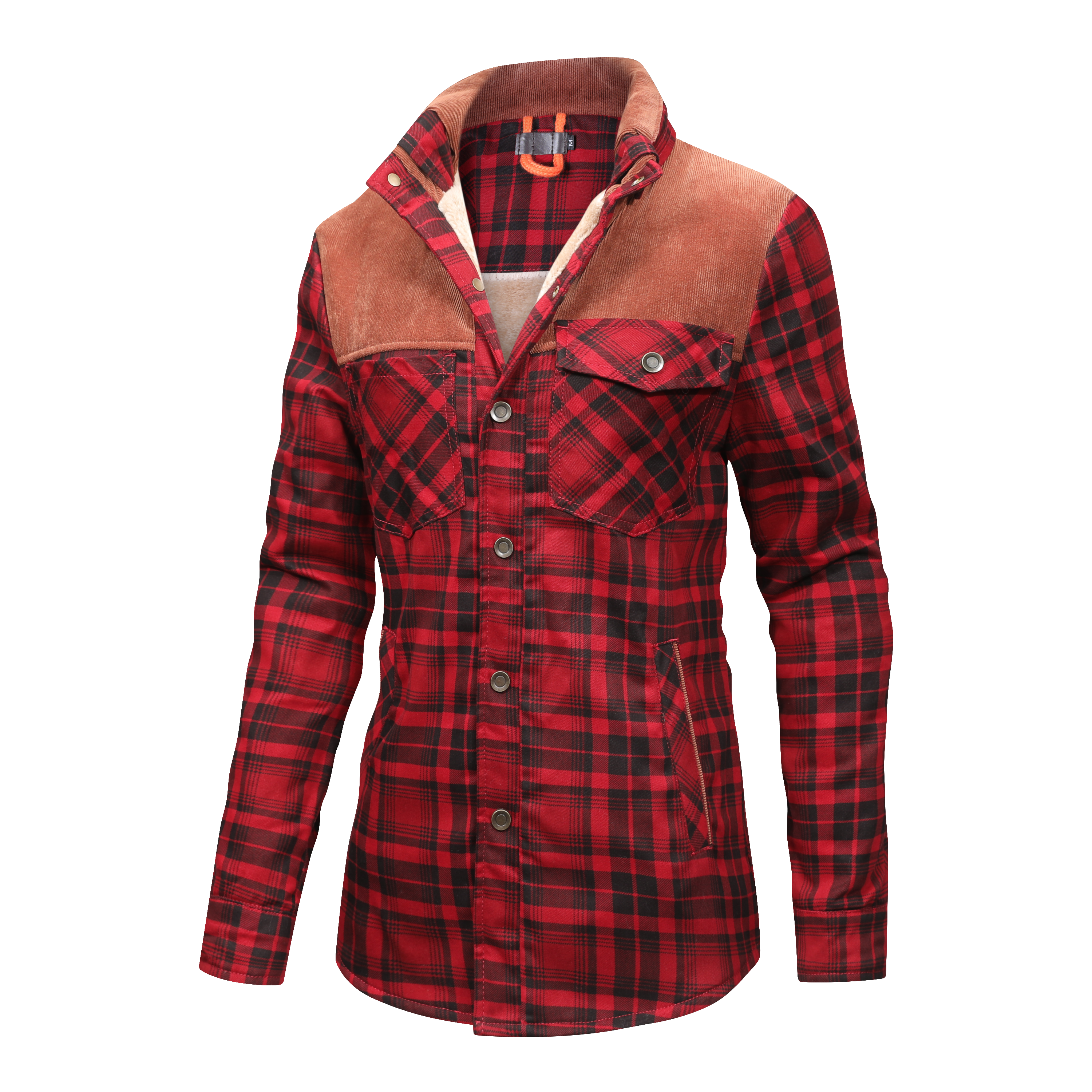 Devako - zimná prechodná bunda z flanelu pre dámy