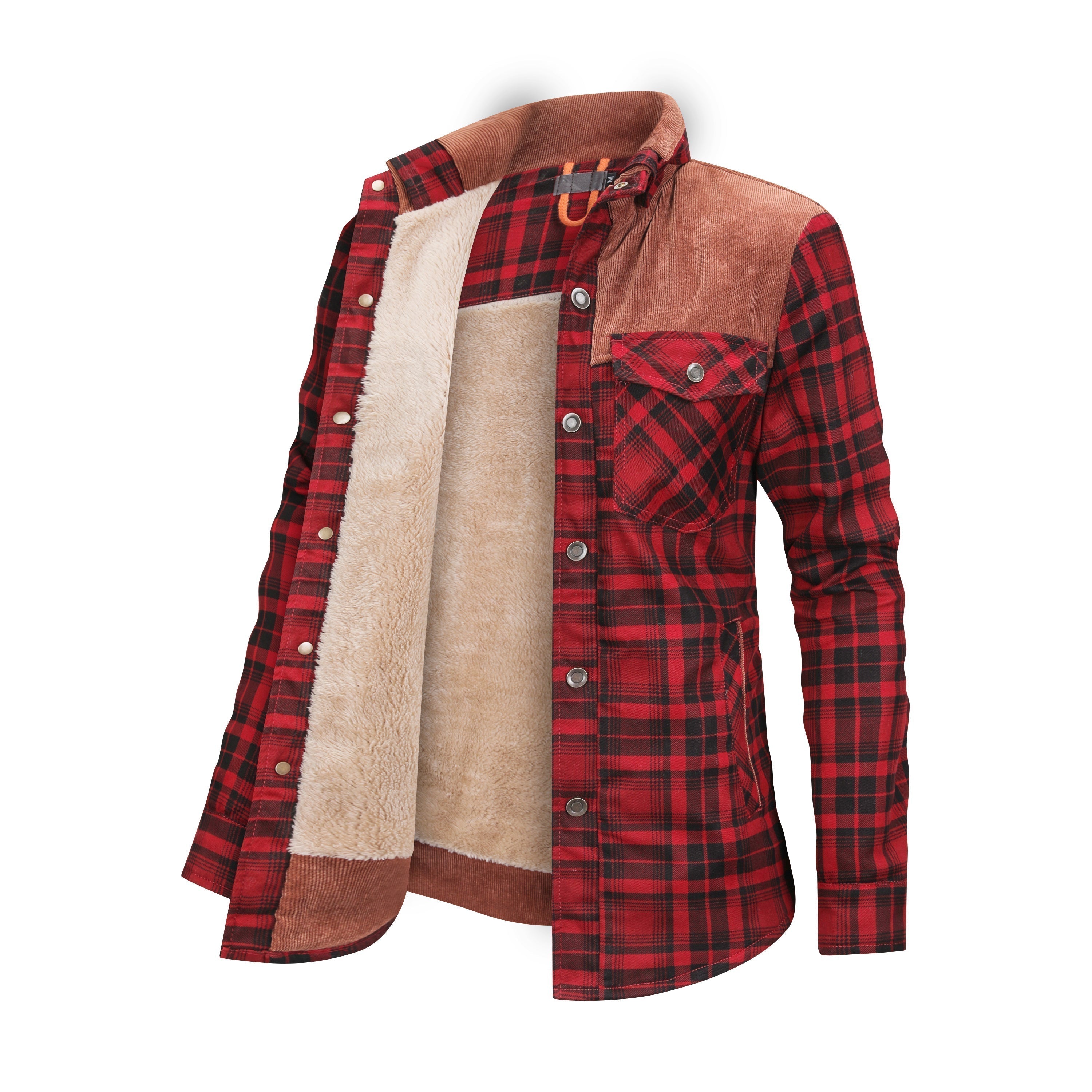Devako - zimná prechodná bunda z flanelu pre dámy
