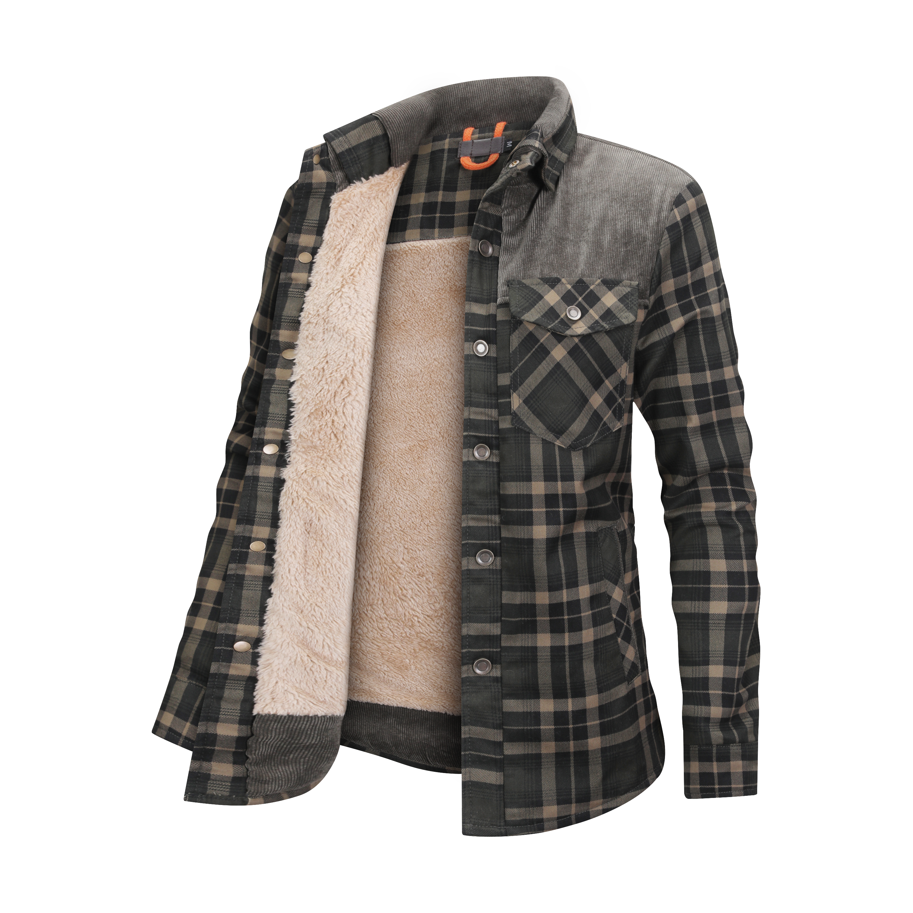 Devako - zimná prechodná bunda z flanelu pre dámy