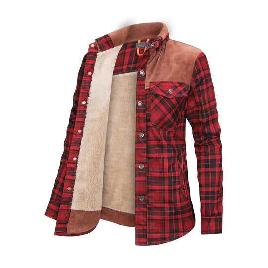 Sophie | Flanell-Wintermantel für Frauen - Stylischer und warmer Schutz