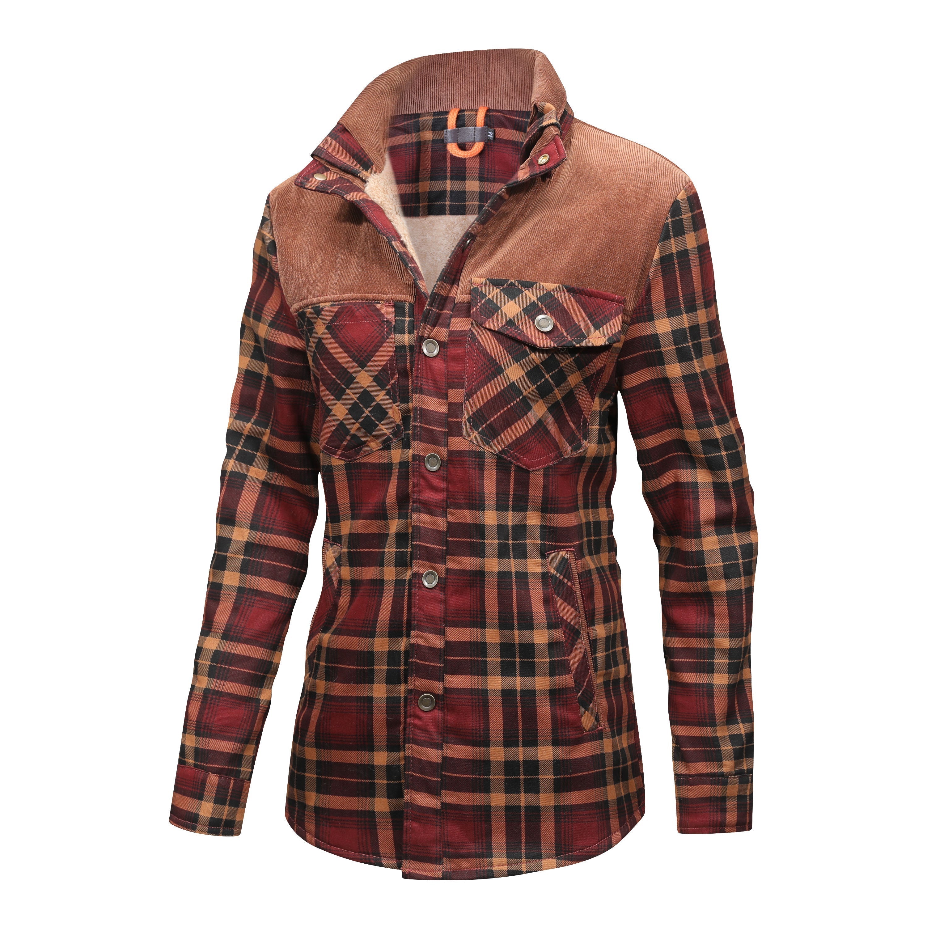 Devako - zimná prechodná bunda z flanelu pre dámy