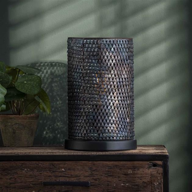 JayLamp - čierny a hnedý dizajn