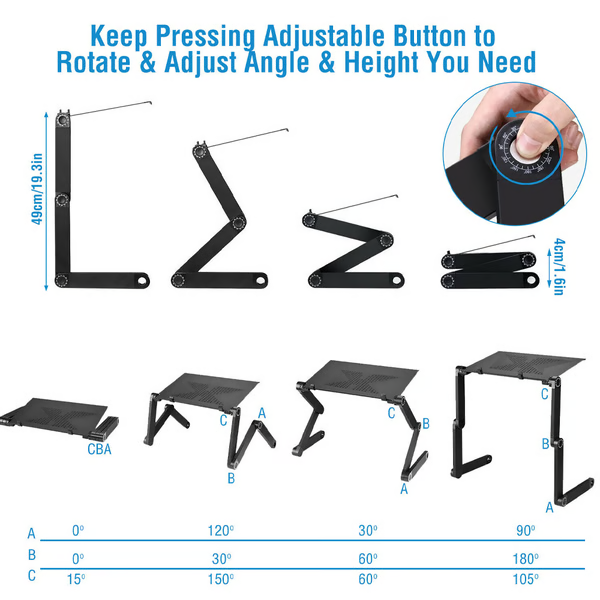 FlexStand – 360° ergonomický stojan na laptop
