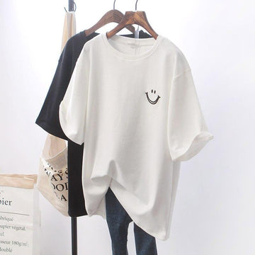 Paisley - Damen-T-Shirt mit Smiley