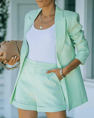 Hoymans Stella Blazer & Set di Pantaloncini – Elegante & Versatile