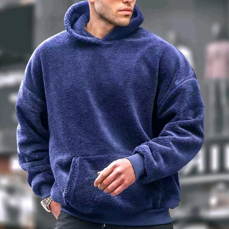 Devako sweat à capuche d'hiver à la mode - sweat à capuche confortable pour hommes