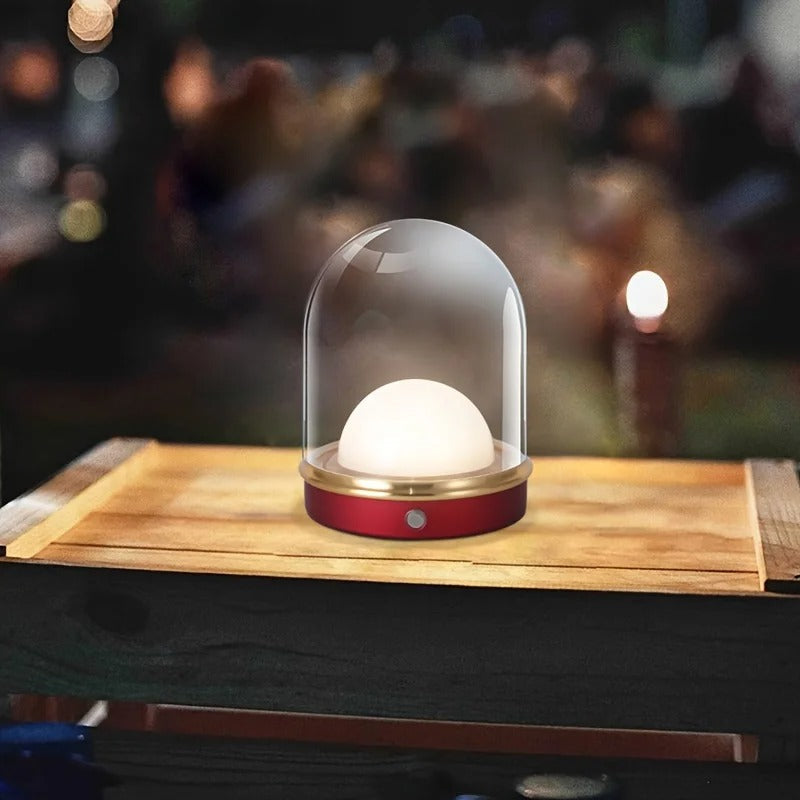 Jednoduchá a kreatívna stolná lampa na atmosféru s dotykovým senzorom