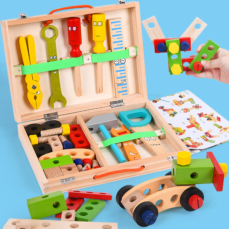 Interaktívna stavebnica z dreva - MakerBox
