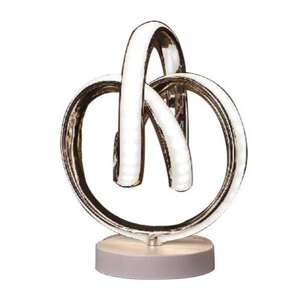 Minimalistická LED stolná lampa - zaoblený dizajn pre štýlovú domácu dekoráciu